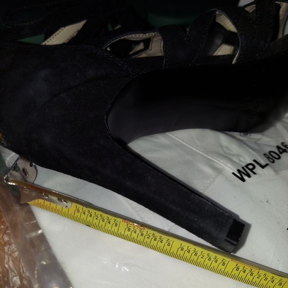 NWT 9west Authority Black Sandals - Picture 3 of 11